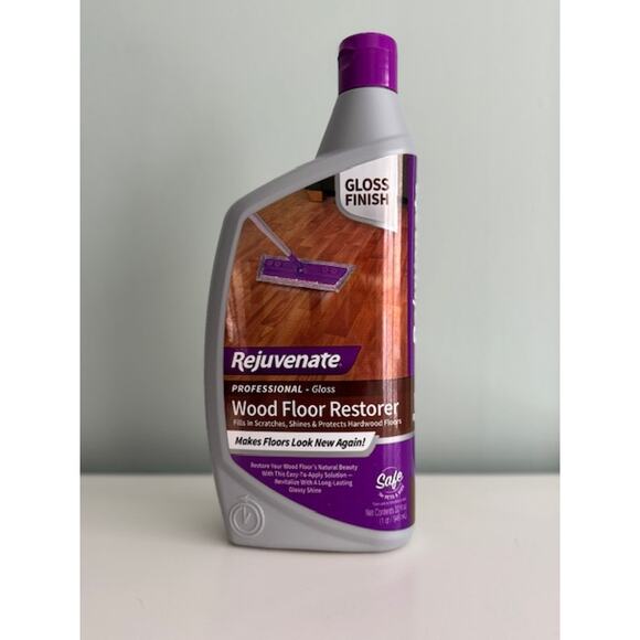 Rejuvenate Professional Wood Floor Restorer Gloss Finish 32 Fl Oz- New Sealed - Picture 1 of 3